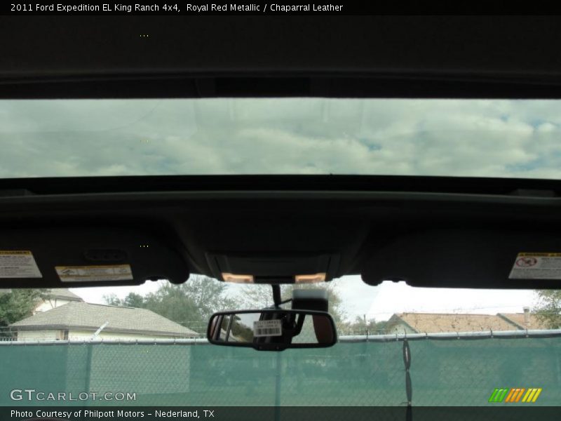 Royal Red Metallic / Chaparral Leather 2011 Ford Expedition EL King Ranch 4x4