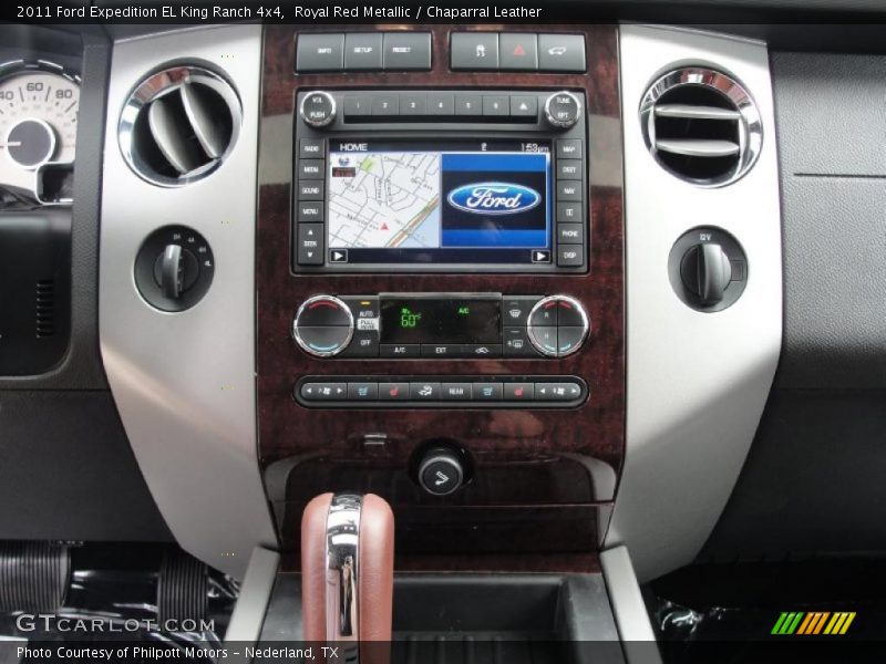 Controls of 2011 Expedition EL King Ranch 4x4