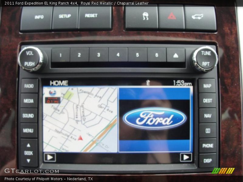 Navigation of 2011 Expedition EL King Ranch 4x4