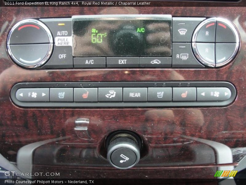 Controls of 2011 Expedition EL King Ranch 4x4