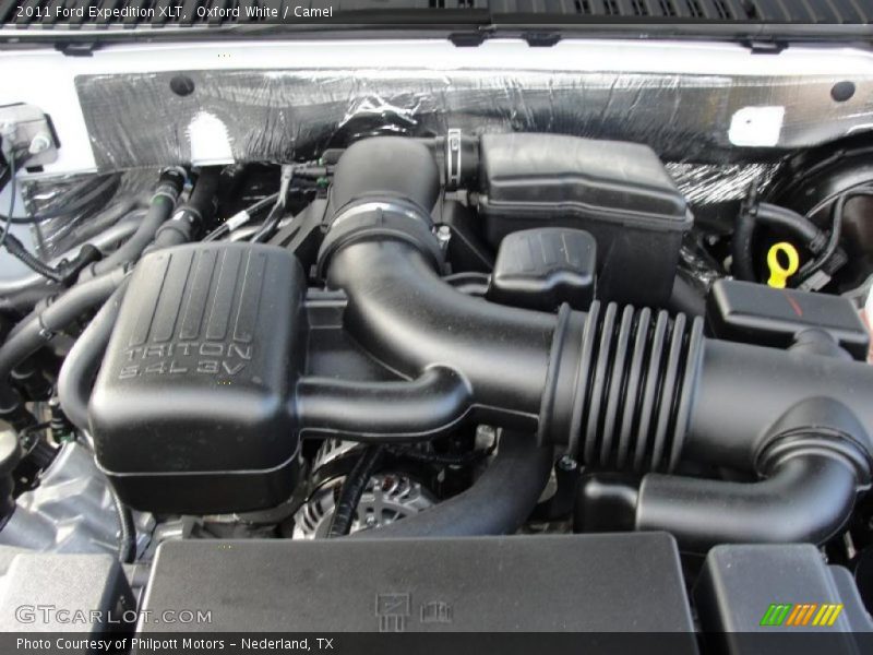  2011 Expedition XLT Engine - 5.4 Liter SOHC 24-Valve Flex-Fuel V8
