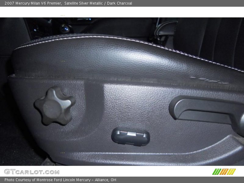 Satellite Silver Metallic / Dark Charcoal 2007 Mercury Milan V6 Premier
