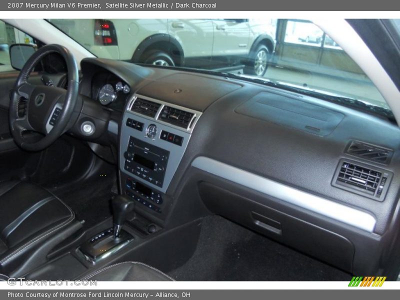 Satellite Silver Metallic / Dark Charcoal 2007 Mercury Milan V6 Premier