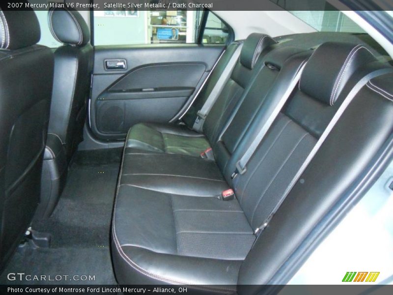 Satellite Silver Metallic / Dark Charcoal 2007 Mercury Milan V6 Premier