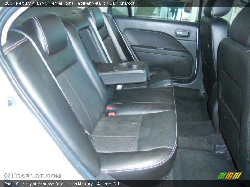 Satellite Silver Metallic / Dark Charcoal 2007 Mercury Milan V6 Premier