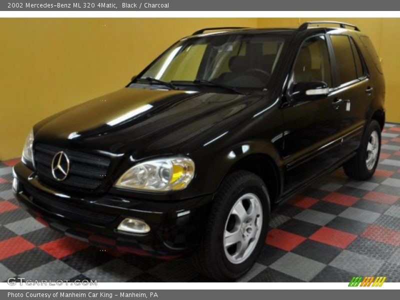 Black / Charcoal 2002 Mercedes-Benz ML 320 4Matic