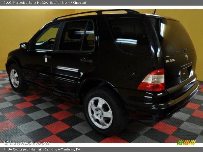 Black / Charcoal 2002 Mercedes-Benz ML 320 4Matic