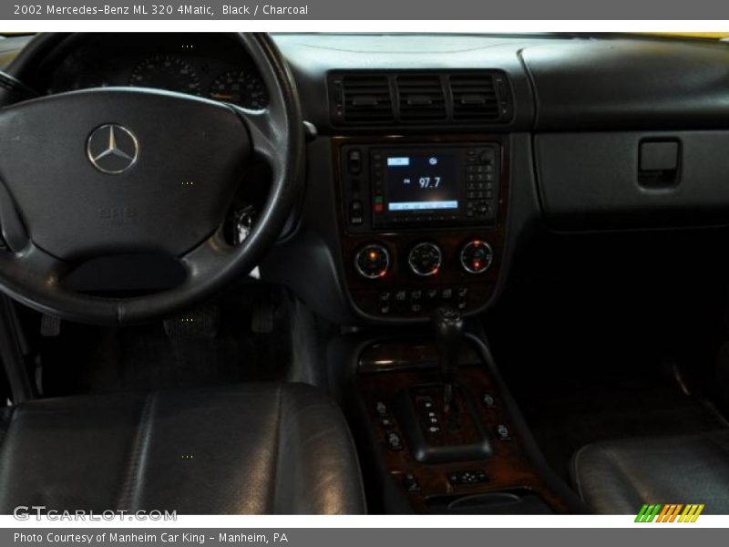 Black / Charcoal 2002 Mercedes-Benz ML 320 4Matic