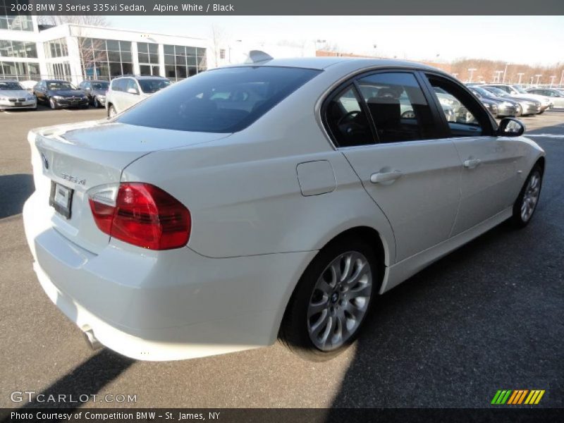 Alpine White / Black 2008 BMW 3 Series 335xi Sedan