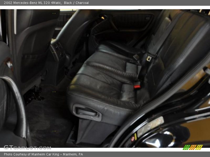 Black / Charcoal 2002 Mercedes-Benz ML 320 4Matic