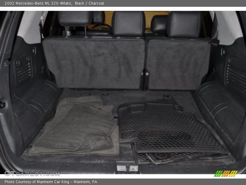 Black / Charcoal 2002 Mercedes-Benz ML 320 4Matic