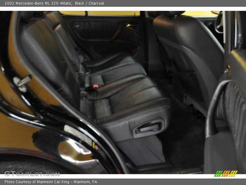 Black / Charcoal 2002 Mercedes-Benz ML 320 4Matic