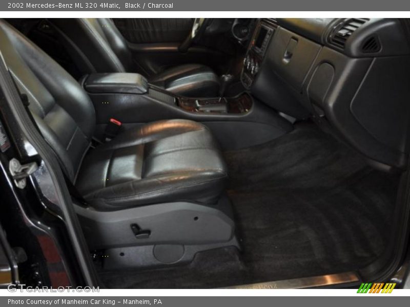 Black / Charcoal 2002 Mercedes-Benz ML 320 4Matic
