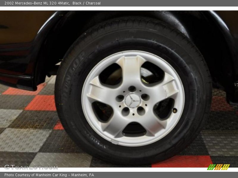 Black / Charcoal 2002 Mercedes-Benz ML 320 4Matic