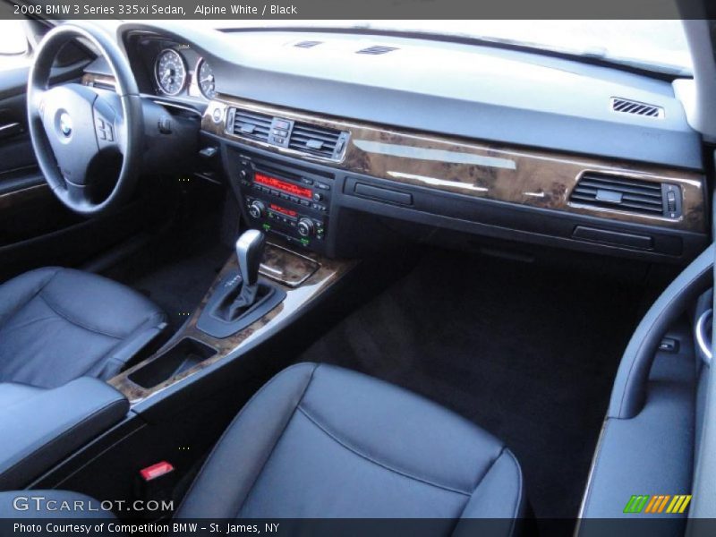 Alpine White / Black 2008 BMW 3 Series 335xi Sedan