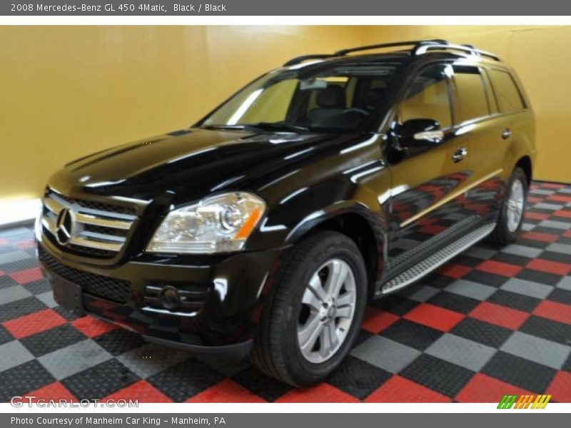 Black / Black 2008 Mercedes-Benz GL 450 4Matic