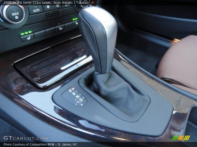 Arctic Metallic / Tobacco 2008 BMW 3 Series 328xi Sedan