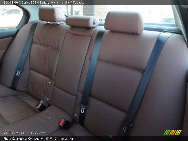 Arctic Metallic / Tobacco 2008 BMW 3 Series 328xi Sedan