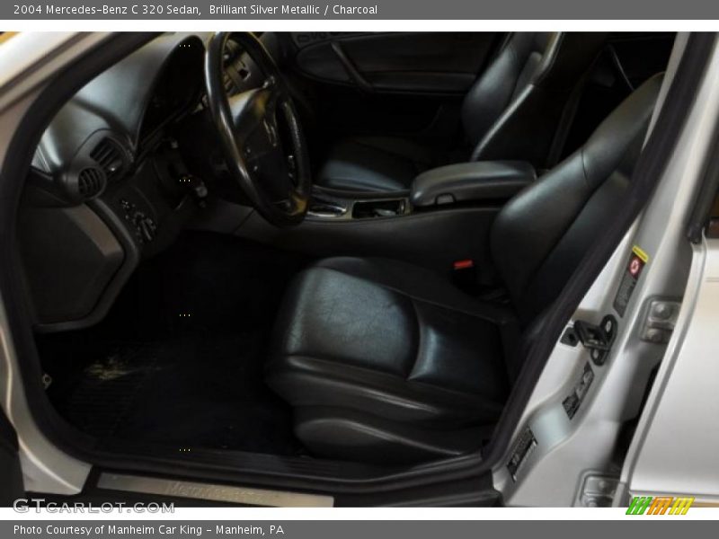 Brilliant Silver Metallic / Charcoal 2004 Mercedes-Benz C 320 Sedan