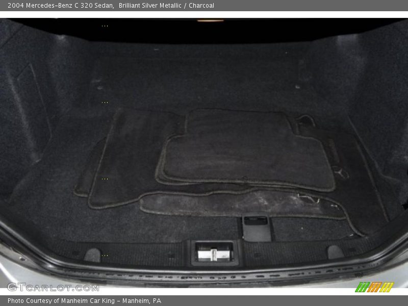 Brilliant Silver Metallic / Charcoal 2004 Mercedes-Benz C 320 Sedan
