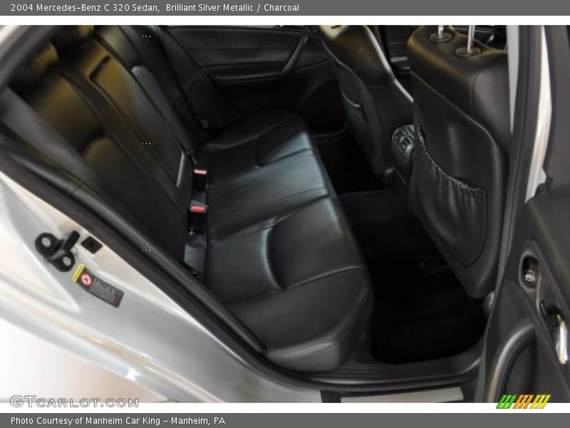 Brilliant Silver Metallic / Charcoal 2004 Mercedes-Benz C 320 Sedan