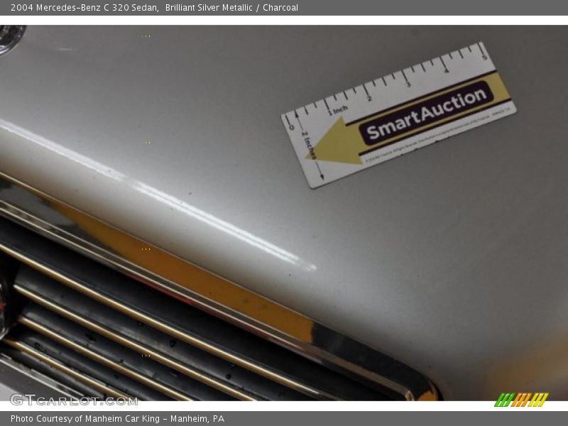 Brilliant Silver Metallic / Charcoal 2004 Mercedes-Benz C 320 Sedan