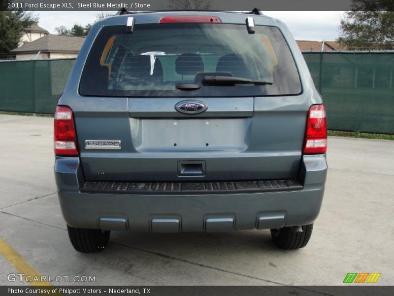 Steel Blue Metallic / Stone 2011 Ford Escape XLS
