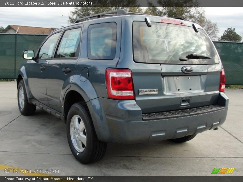 Steel Blue Metallic / Stone 2011 Ford Escape XLS