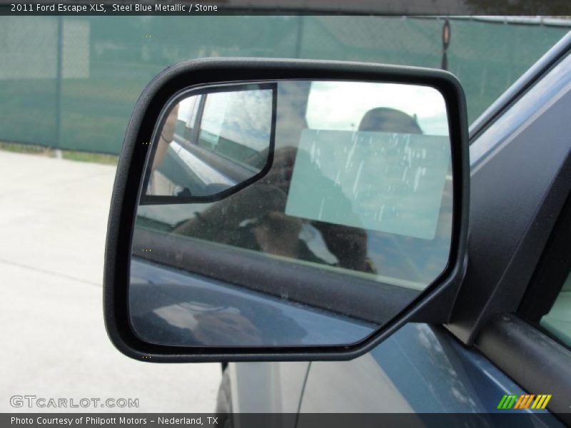 Steel Blue Metallic / Stone 2011 Ford Escape XLS