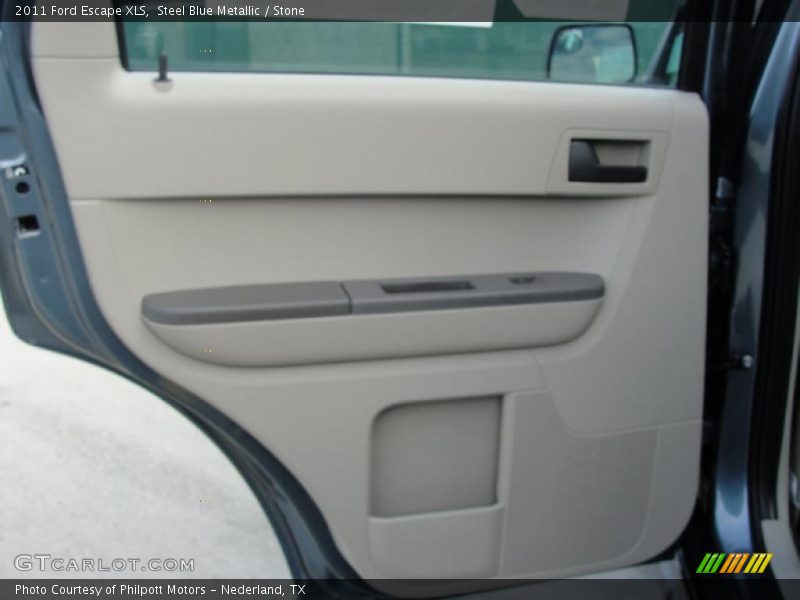 Steel Blue Metallic / Stone 2011 Ford Escape XLS