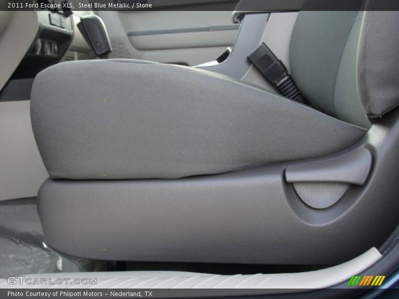 Steel Blue Metallic / Stone 2011 Ford Escape XLS