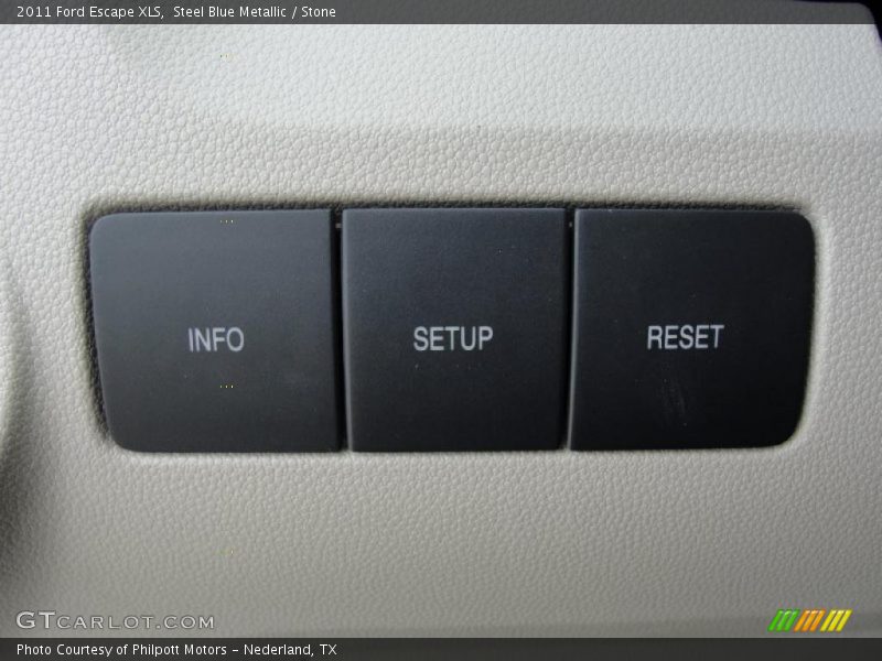 Controls of 2011 Escape XLS