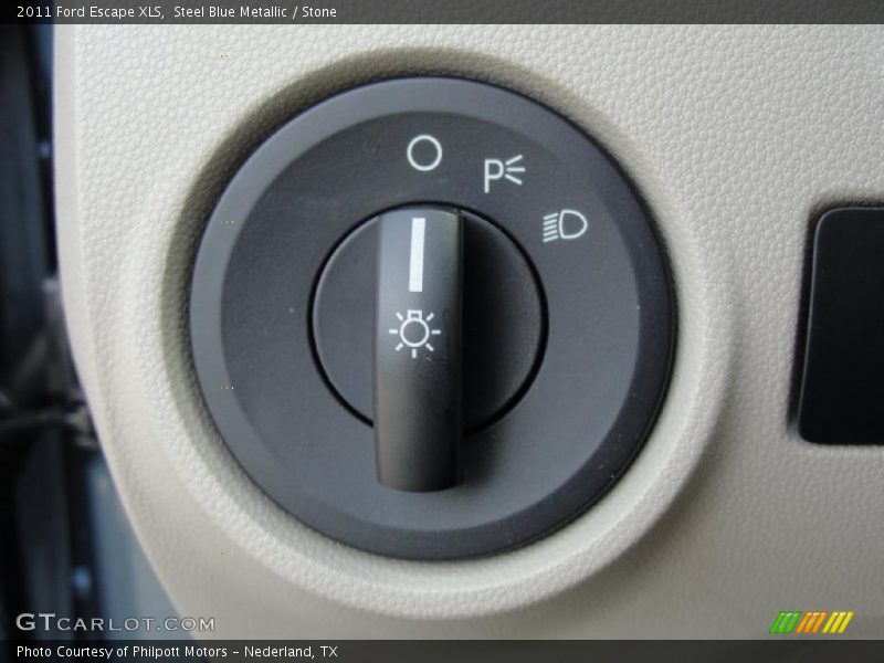 Controls of 2011 Escape XLS