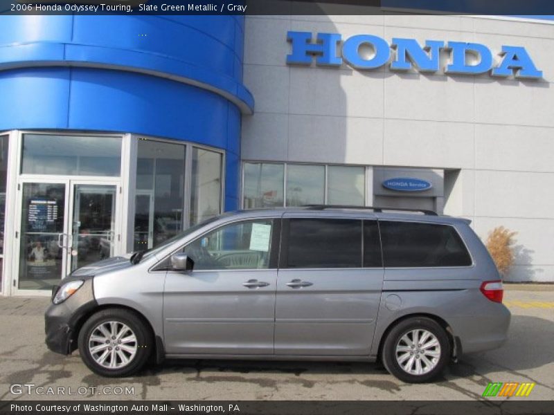 Slate Green Metallic / Gray 2006 Honda Odyssey Touring