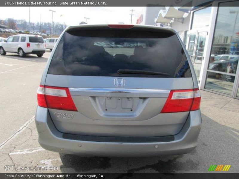 Slate Green Metallic / Gray 2006 Honda Odyssey Touring