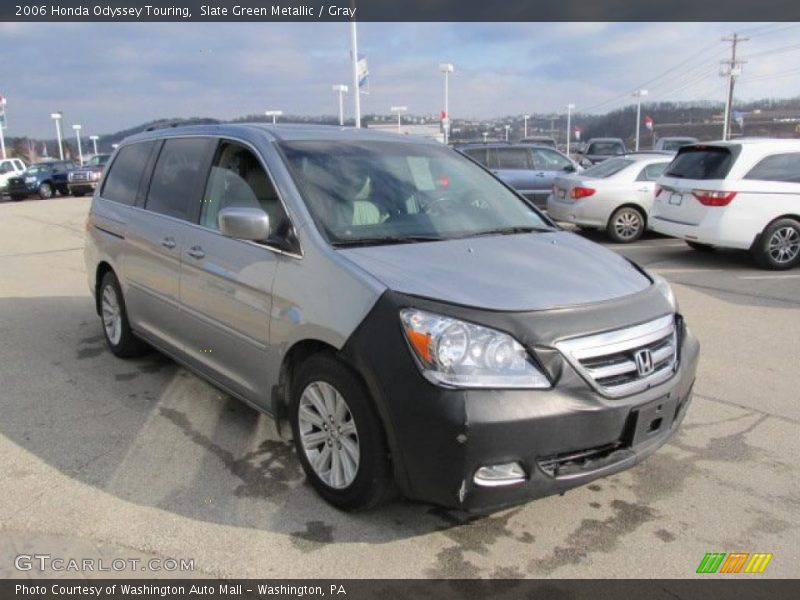 Slate Green Metallic / Gray 2006 Honda Odyssey Touring