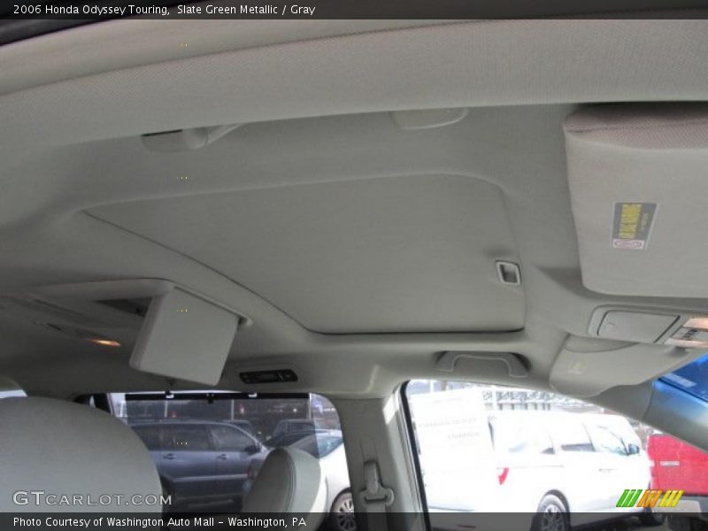Slate Green Metallic / Gray 2006 Honda Odyssey Touring