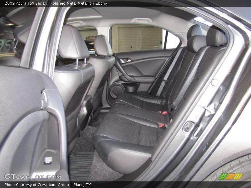 Polished Metal Metallic / Ebony 2009 Acura TSX Sedan