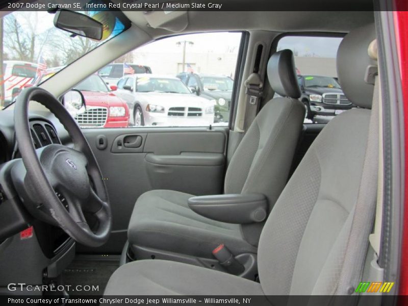  2007 Caravan SE Medium Slate Gray Interior