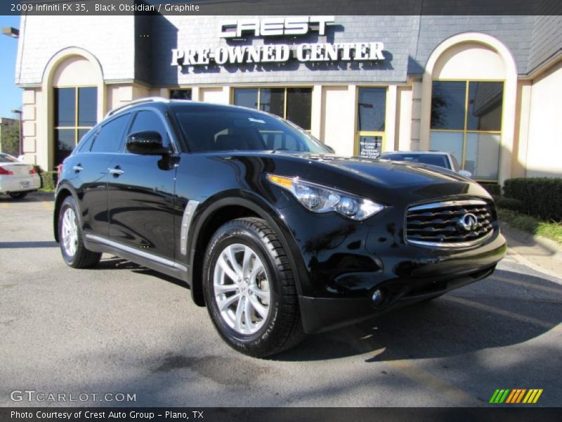 Black Obsidian / Graphite 2009 Infiniti FX 35