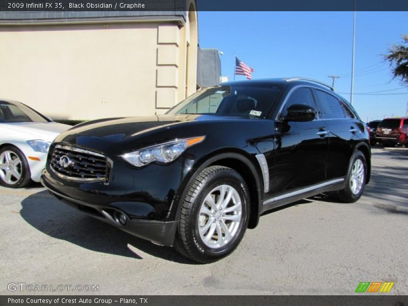 Black Obsidian / Graphite 2009 Infiniti FX 35