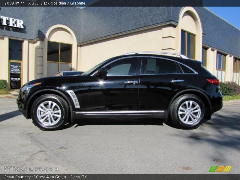 Black Obsidian / Graphite 2009 Infiniti FX 35