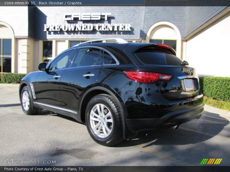 Black Obsidian / Graphite 2009 Infiniti FX 35