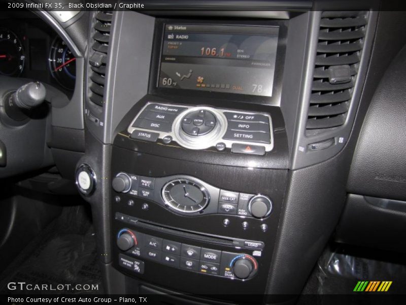 Black Obsidian / Graphite 2009 Infiniti FX 35