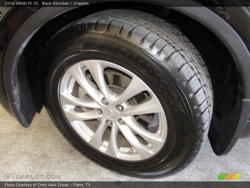 Black Obsidian / Graphite 2009 Infiniti FX 35