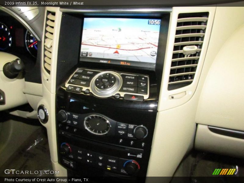 Moonlight White / Wheat 2009 Infiniti FX 35