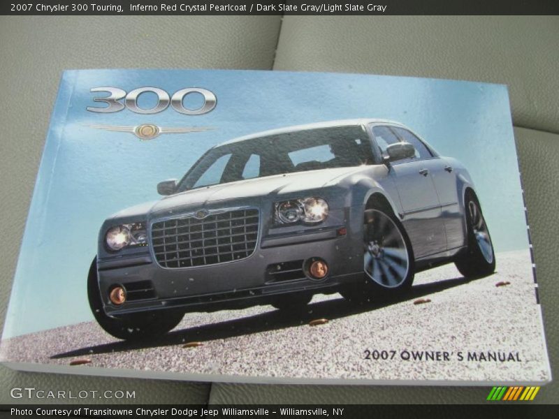 Inferno Red Crystal Pearlcoat / Dark Slate Gray/Light Slate Gray 2007 Chrysler 300 Touring