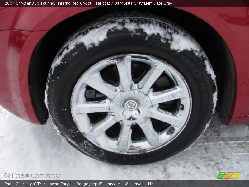 Inferno Red Crystal Pearlcoat / Dark Slate Gray/Light Slate Gray 2007 Chrysler 300 Touring