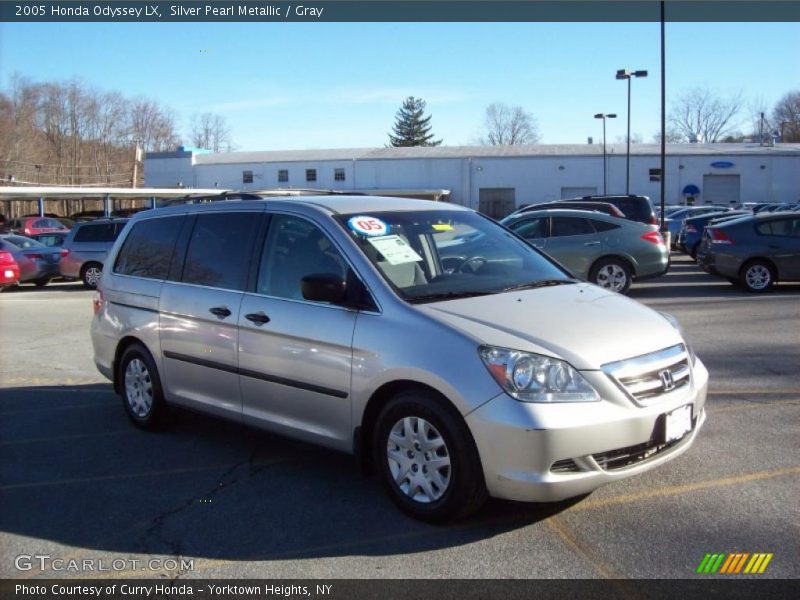 Silver Pearl Metallic / Gray 2005 Honda Odyssey LX