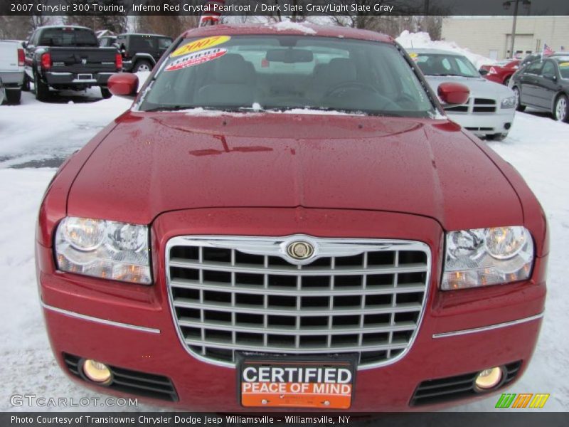 Inferno Red Crystal Pearlcoat / Dark Slate Gray/Light Slate Gray 2007 Chrysler 300 Touring